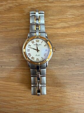 Raymond Weil Parsifal Geneve Men's Watch Gold Plated Sapphire Crystal